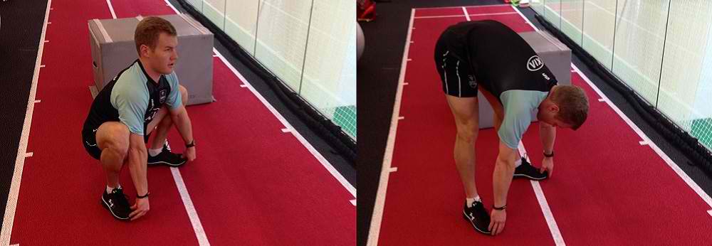 hamstring stretch for running